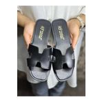 YILDIZ SHOES Kadın Terlik Yazlık Günlük Terlik Deniz Plaj Çeyiz Misafir ev terliği SİYAH