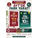 Yıldız Sorular Yayınları Ayt Edebiyat 8'li Deneme ve Puan Ayt Sosyal 2 10+1 Deneme