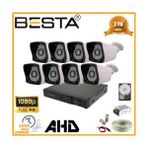 Yıldız Ticaret 2 Mp 1080P 8 Dış Mekan Kameralı Ahd Güvenlik Seti