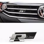 Yıldız Tuning Passat B7 R-Line Panjur Logosu Rline Yapıştırmalı - 1 - Gümüş