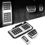 Yıldız Tuning Volkswagen Passat B8.5 Otomatik Spor Pedal Seti 2018-2023 - Siyah - Gri