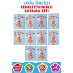 Yıldız Yayıncılık YILDIZ BOYAMA KİTABI-BENİM RENKLERİM ( 10 LU )