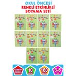 Yıldız Yayıncılık Yıldız Boyama Kitabı-eğlenerek Boyuyorum ( 10 Lu ) Boyama Kitabı