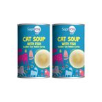 Yıldızan Terra Organik Supreme Cat Kedi Çorbası Balıklı, İştah Açıcı Sıvı Kedi Maması 135 ml x 12 (2 paketi)