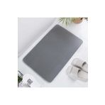 Yıldızhane Koyu Gri Diatom Süper Emici Sihirli Hijyenik Paspas Diatomite Mat Diatom Banyo Paspası 600 * 390 * 9 KG