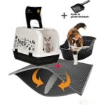 Yıldızhane Maxi Kedi Tuvaleti ve Elekli Kedi Pas Pası