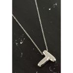 Yıldızınızzz accessory BIJUT67604NETY T Harfli Balon Kolye
