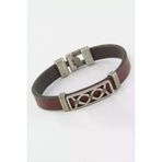 Yıldızınızzz accessory BIJUT86771NETY Sonsuzluk Suni Deri Bileklik