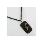 Yıldızınızzz accessory BIJUT95852NETY Atatürk İmzalı Künye Kolye Zirkon Taşlı Kolye Şık Tasarım