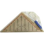 Yıldızlar Açılı Gönye Dereceli Geodorayt 32 cm