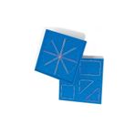 Yıldızlar Çift Taraflı Geometri Tahtası - Lastikli