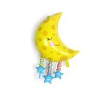 Yıldızlı Ay Folyo Balon 89 Cm