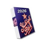 Yıldızlı Blok Masa Takvimi 2026 - 1 Adet