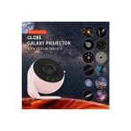 Yıldızlı Gökyüzü Projektör Gece Lambası, Beyaz Işık, Sıcak ve Rahat Atmosfer