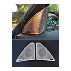 Yıldıztuning Mercedes W205 Burmester Tweeter Kapak Kaplama 2 Prç