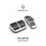 YıldızTuning Renaul Clio 6 2026 Model Otomatik Pedal Seti