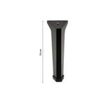 Yılmaz Vera 12 cm Siyah Renk Metal Mobilya Ayağı