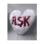 YILMAZHOME Peluş Dekoratif Içi Dolu Kalp Kırlent