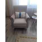 Yılmazhome Peluş Dikdörtgen Şeritli Kırlent Kılıfı