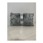 YILMAZHOME Peluş Dikdörtgen Şeritli Kırlent Uyumlu Kılıfı