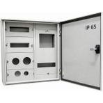 Yılpa Şantiye Elektrik Panosu | 1 Trifaze Sayaç | IP65 | Duvar Tipi | Yerli Üretim - 45x45x18