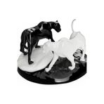 Yin Yang Panter Biblosu, Origami Ikili Dekoratif Obje, Masa Dekorasyon Salon Ofis Aksesuarları, KRPNTR34-1