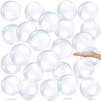 Yinder 24 Adet Şişirilebilir Şeffaf Plaj Topu Mini Plaj Topları Şişirilebilir Şeffaf Balonlar Şeffaf Yüzme Havuzu Parti Topu Yaz Plaj Parti Favori ve Havuz için, 15 cm