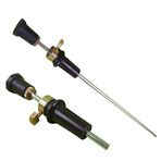Yinfente Viyolonsel Endpin Abanoz Ahşap Masif ahşap ve Metal, Çello İçin Uç Uçlu Dayanıklı, Hafif 4/4 Tam Boy Viyolonsel Parçaları, Viyolonsel Aksesuarları (Abanoz Ahşap-A)