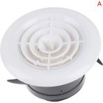 Yinstree 3 ~ 8 ''ayarlanabilir Havalandırma Izgaraları Izgara Havalandırma Yuvarlak Panjur Izgara Kapağı (Yurt Dışından)