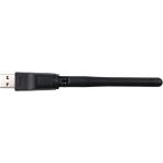 Yinstree MT7601 150 Mbps Iletim Hızı Kablosuz Wifi Yönlendirici USB Ağ Kartı Adaptörü 2db Anten USB Ağ Kartı Pc Için (Yurt Dışından) - Siyah - 1 m