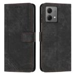 YIPCFXDJ Cep Telefonu Kapaklı Kılıf Motorola Edge 40 Neo ile Uyumlu Bilek Kayışı Telefon Kılıfı Cüzdan Çevirmeli Telefon Kılıfı Kart Yuvası Tutucu Kapak Çevirin Telefon Kılıfı Motorola Edge 40 Neo ile Uyumlu K