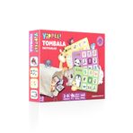 YİPPEE Çocuk Tombala Oyunu – Hayvan Temalı | Ham Bez Kese | 8 Tabla | 40 Pul (60 Parça)