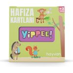 YİPPEE Hafıza Kartları – Hayvanlar Temalı | Eğitici Eşleştirme Oyunu - 28 parça hafıza kart oyunu