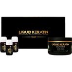 Yıpranmış Yanmış Saçlar Için Acil Onarıcı Keratin Saç Bakım Seti - 3-adet Serum 1 Ad Keratin Maskesi