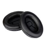 Yizhet Bose QuietComfort 35 I II QC35 QC25 QC15 QC2 AE2 SoundTrue SoundLink kulaklık, QC 35 i QC 35 ii yedek kulak süngeri hafızalı köpüklü poliüretan deri (siyah)
