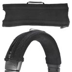 Yizhet-Yizhet Örgü Kumaş Kafa Bandı Koruyucu Bose QC2 QC15 QC25 QC35 ATH-M50 Beats Solo 2 Solo 3 JBL Masshall Sony Kulaklıklar, Fermuarlı Yedek Kafa Bandı Yastığı, Alet Gerektirmez