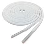 YJRVFINE Yuvarlak Atletik Ayakkabı Bağcığı Çizme Ayakkabı Dantel Dize 2 Çift, 01 Beyaz, 71Inch(180CM)