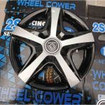 Yk 13 Inç Peugeot 106 / 205 / 206 / 306 / 309 Uyumlu Jant Kapağı 4'lü Takım Amblem Hediyeli