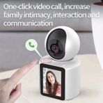 YK Design Wifi Smart Camera, Çift Yönlü Kamera, Wifi Kamera - 1