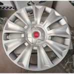 Yk Fiat Egea / Linea / Doblo / Fiorino Uyumlu 15 Inç Jant Kapağı 4'lü Takım Amblem Hediyeli