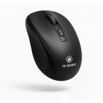 Yk Kablosuz Mouse, Usb Alıcılı, Sessiz Tıklama, Çok Fonksiyonlu, Akıllı Uyku Modu (Siyah)