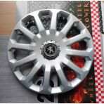 Yk Peugeot Partner / Bipper / 301 / 308 / 206 Uyumlu 15 Inç Jant Kapağı 4'lü Takım Amblem Hediyeli