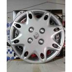 Yk Renault Clio / Symbol / Broadway / Europa / Spring Uyumlu 13 Inç Jant Kapağı 4'lü Takım Amblem Hediyeli