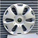 Yk Renault Symbol / Clio / Megane / Kangoo Uyumlu 14 Inç Jant Kapağı 4'lü Takım Amblem Hediyeli
