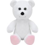 Yk Store Sevimli Beyaz Ayıcık 15 cm Peluş Oyuncak
