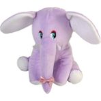 Yk Store Sevimli Lila Fil 25 cm Peluş Oyuncak