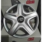 Yk Toyota Corolla / Yaris / Starlet / Corona Uyumlu 13 Inç Jant Kapağı 4'lü Takım Amblem Hediyeli
