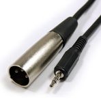 YKA 3.5 mm Stereo To Xlr Erkek Kablo 3 Metre