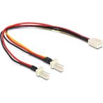 YKA 3 Pin Fan Çoklayıcı Kablo 2 Li