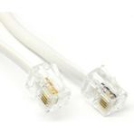 YKA 4 Pin Telefon Kablosu 5 Metre - Siyah